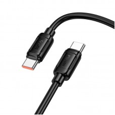 Кабель HOCO Type-C to Type-C Surpass fast charging data cable X115 |1m, 240W/5A|