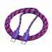 Кабель HOCO Type-C to Type-C Meridian charging data cable X116 1m, 60W/3A|
