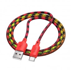 Кабель HOCO Type-C Meridian charging data cable X116 |1m, 3A|