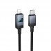 Кабель HOCO Type-C to Lightning Generous PD charging data cable with display X118 |1m, 27W|