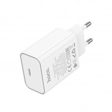 Адаптер сетевой HOCO Benefit single port charger C143A |1Type-C, 3A/20W, PD/QC|