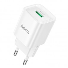 Адаптер сетевой HOCO Charm single port QC charger C145A |1USB, 3A, QC3.0|