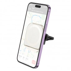 Держатель HOCO Crystal ring magnetic car holder H42 (air outlet)