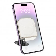 Держатель HOCO Crystal ring magnetic car holder H43 (center console)