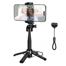 Селфи-монопод HOCO Magic portable mini live broadcast stand K27 |BT5.2, 115-390mm, 4.5-7", 2h|