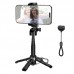 Селфи-монопод HOCO Magic portable mini live broadcast stand K27 |BT5.2, 115-390mm, 4.5-7", 2h|