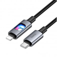 Кабель HOCO Type-C to Lightning New PD charging data cable U144 |1.2m, 27W|
