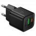 Адаптер сетевой HOCO Ingenious PD charger N65 |1USB/Type-C, 20W/3A, PD/QC|