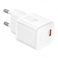 Адаптер сетевой HOCO Ingenious single port PD charger N66 |1Type-C, 35W/3A, PD/QC|