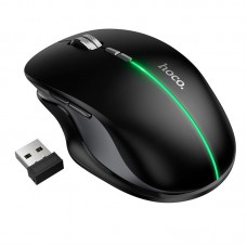 Миша ігрова HOCO GM40 Dixon RGB Dual-Mode (Rechargeable version) BT and 2.4G чорна