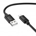 Кабель HOCO Micro USB Benefit silicone charging data cable X122 |1m, 2.4A|