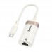 Переходник HOCO Crystal Type-C ethernet adapter UA41B |0.145m, 100Mbps|