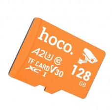 Карта памяти HOCO microSD (TF) ultra-high-speed surveillance camera memory card 128GB CL10