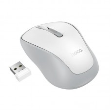 Мышь беспроводная HOCO GM41 Exciting dual-mode business wireless mouse 2 режимная 2.4G и BT белая
