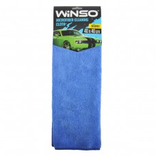 Тряпка из микрофибры Winso, 40x40см, синя