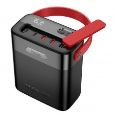 Павербанк с фонарем Hoco Title J1438000 mAh 22W PD QC черный