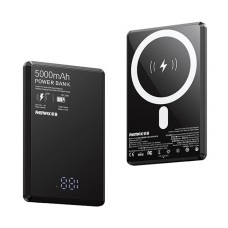Внешний аккумулятор (магнитный павербанк) REMAX RPP-107 Vocard Pro Series MagSafe 5000mAh 20W