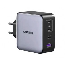 Зарядное устройство Ugreen 200W GaN Nexode X764 4 порта 1U+3C (UGR-35539) EU вилка серый