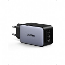Зарядное устройство Ugreen 65W GaN Nexode X556 3 порта USB-C EU вилка