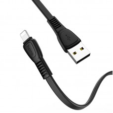 Кабель HOCO X40 USB to iP 2. 4A, 1m, TPE, TPE connectors, чорний