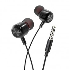 Навушники HOCO M87 String wiЧервоний earphones with with microphone Gloomy чорний