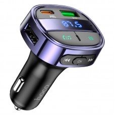 АЗП з FM-модулятором HOCO E70 PD30W+QC3. 0 car BT FM transmitter Magic Night