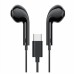 Навушники HOCO M101 Crystal joy Type-C wire-controlled digital earphones with microphone чорний
