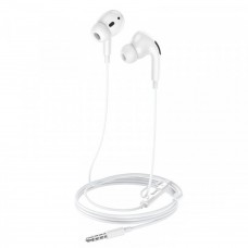 Навушники HOCO M101 Pro Crystal sound wire-controlled earphones with microphone білий