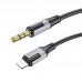 Аудіокабель BOROFONE BL19 Creator digital audio conversion cable iP чорний