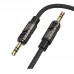 Аудіокабель BOROFONE BL22 Dignity audio cable AUX чорний