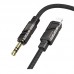 Аудіокабель BOROFONE BL22 Dignity digital audio conversion cable iP чорний