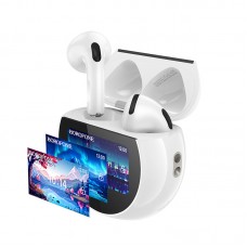 Бездротові навушники BOROFONE BW87 Mist true wireless BT headset with touch screen білий