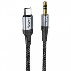 Аудiокабель HOCO UPA26 Fresh digital audio conversion cable Type-C чорний
