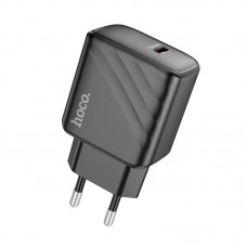 Мережевий зарядний пристрій HOCO CS22A Value single port PD30W charger чорний
