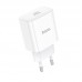 Мережевий зарядний пристрій HOCO C76A Pro Majestic single port PD30W charger білий