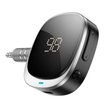 Bluetooth-ресивер HOCO E80 Travel car AUX BT receiver чорний