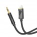 Аудiокабель HOCO UPA30 Friend digital audio conversion cable iP чорний