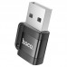 Адаптер HOCO UA31D USB male to Type-C female USB2. 0 adapter чорний
