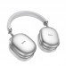 Беспроводные накладные наушники HOCO W35 Max Auspicious ANC noise reduction BT 5.4 headphones Серебристые