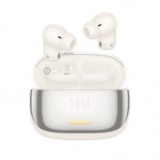 Бездротові навушники HOCO EQ20 Rhyme true wireless ANC+ENC noise Reduction BT headset білий