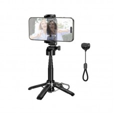Селфі-монопод HOCO K27 Magic portable mini live broadcast stand чорний Селфі-монопод HOCO K27 Magic portable mini live broadcast stand чорний