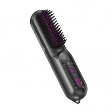 Гребінець для випрямлення волосся HOCO HP45 Heating straight hair comb сірий