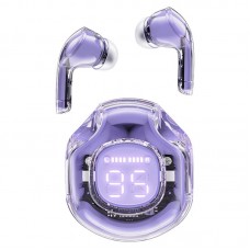 Бездротові навушники ACEFAST T8 Crystal color (2) bluetooth earbuds Alfalfa Purple