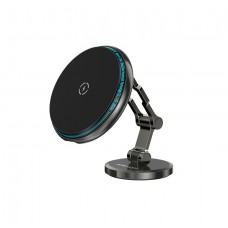 Автотримач для телефона з БЗП ACEFAST D30 magnetic folding wireless charging car holder чорний