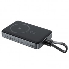 Внешний аккумулятор ACEFAST M10-10000 PD30W magnetic wireless charging power bank with cable черный