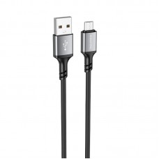 Кабель BOROFONE BX83 Micro Famous silicone charging data cable чорний