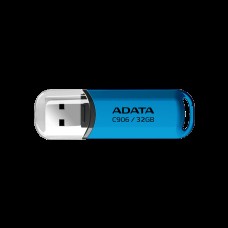 Флеш-накопичувач ADATA USB 2. 0 C906 32Gb Water блакитний