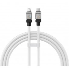 Кабель Baseus CoolPlay Series Fast Charging Cable Type-C to iP 20W 2m білий
