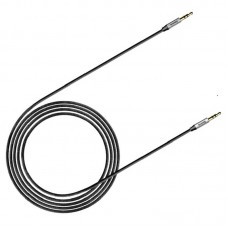 Аудіокабель Baseus Yiven Audio Cable M30 1. 5M Сріблястий+чорний