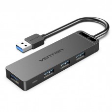 USB-хаб Vention 4-Port USB 3. 0 Hub With Power Supply 0. 15M чорний (CHLBB) USB-хаб Vention 4-Port USB 3. 0 Hub With Power Supply 0. 15M чорний (CHLBB)